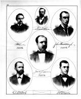 James W. Jefferson, William Mote, B.W. Langdon, John F. McHugh, S.T.Stallard, A.H. Yount, Tippecanoe County 1878